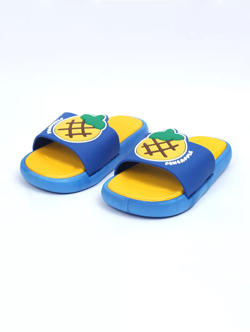 Claquette avec motif Ananas